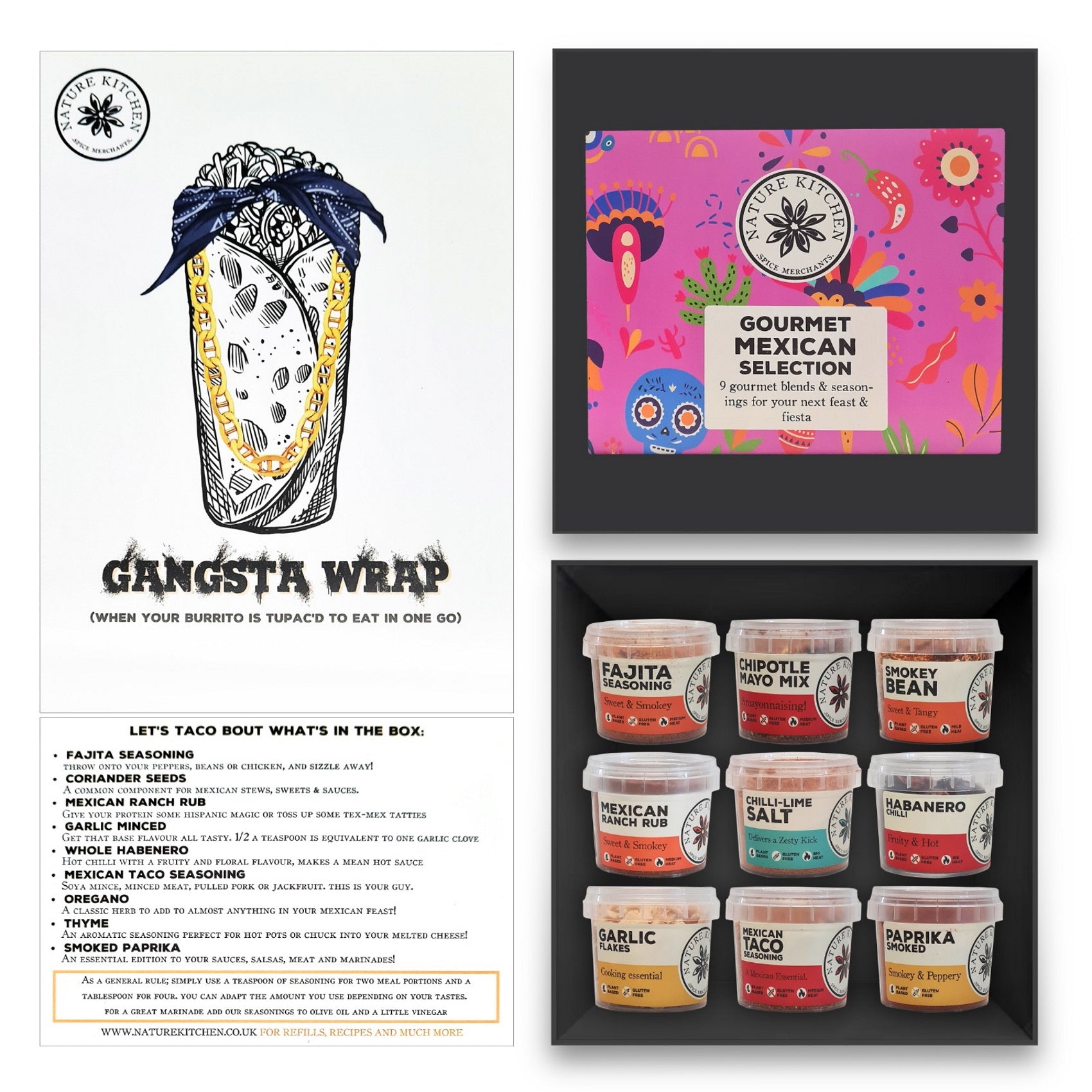 Spice Up Your Fiesta: The Mexican Seasoning Selection Gift Box