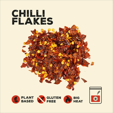 chilli flakes with seeds 