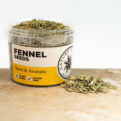 Fennel seeds in a pot