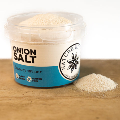 Onion salt in a pot