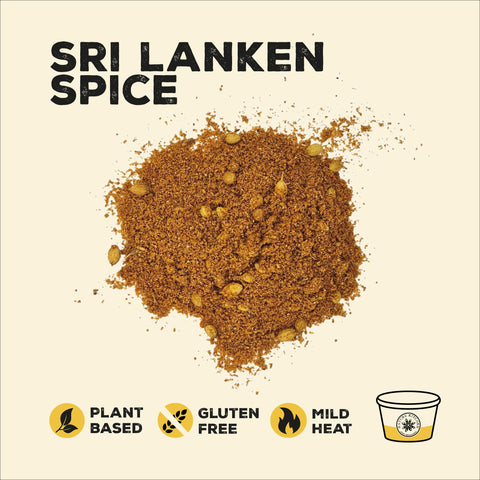 Nature Kitchen Sri Lanken spice blend in a pile