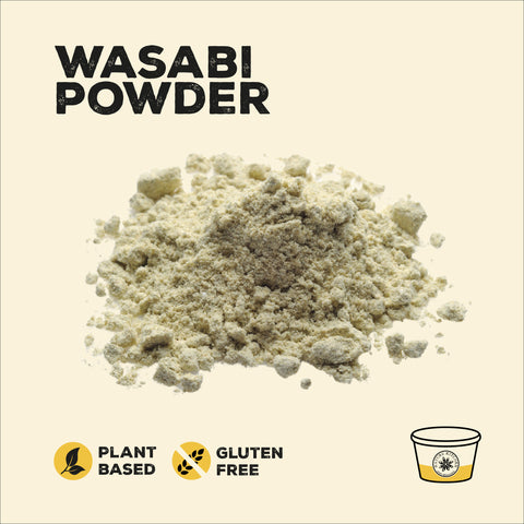 Wasabi powder in a pile