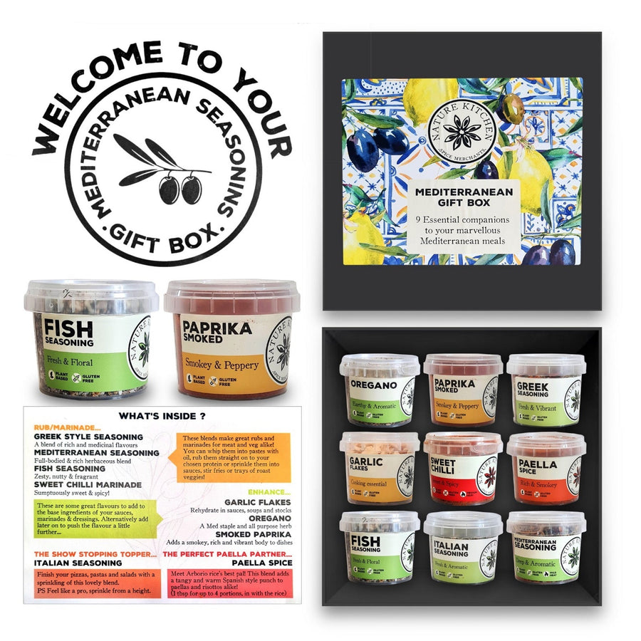 Savour the Mediterranean: The Mediterranean Seasoning Selection Gift Box