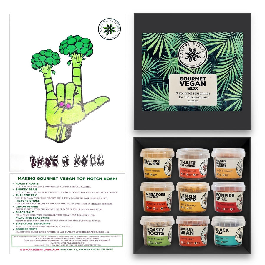 Elevate Your Vegan Cooking: The Gourmet Vegan Seasoning Selection Gift Box