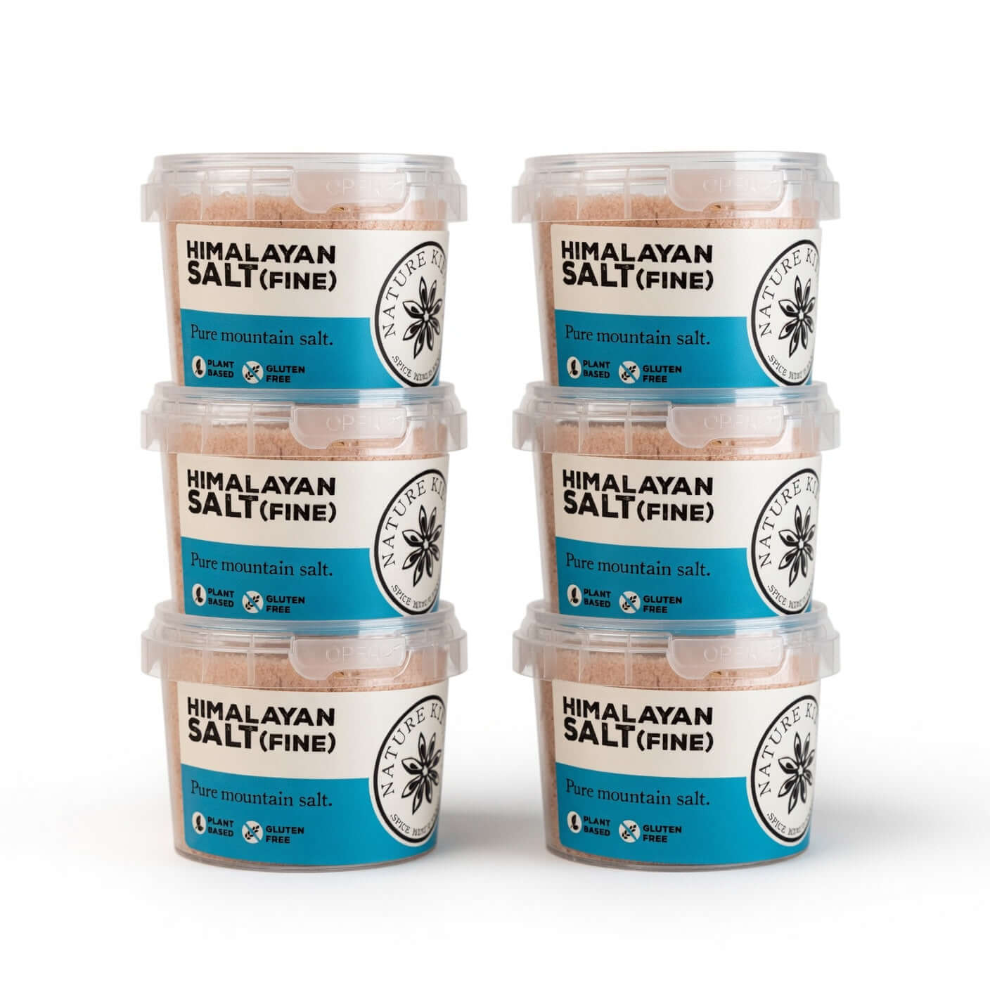 Himalayan Salt Fine Ground – Buy 6 Pots for Your Farm Shop