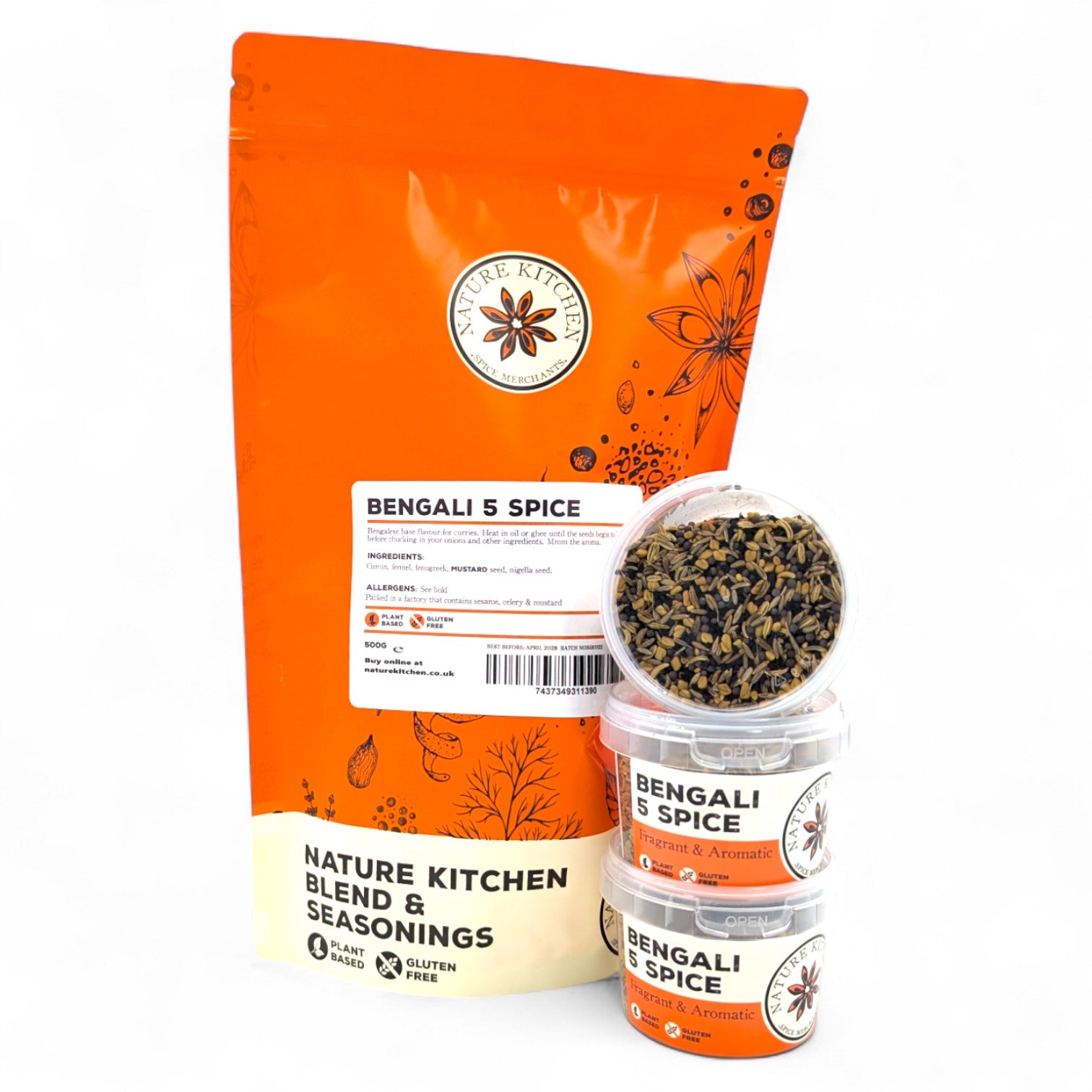 Bengali Spice- Panch Puran x 60g Pot