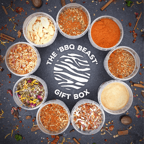 bbq Seasoning selection box 9 varieties of seasoning for grilling and BBq's