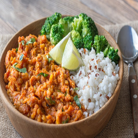 simple rice dish using caribbean island spice