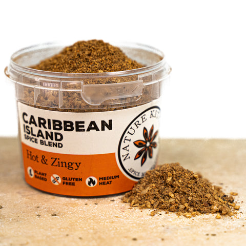 caribbean island seasoning in a pot