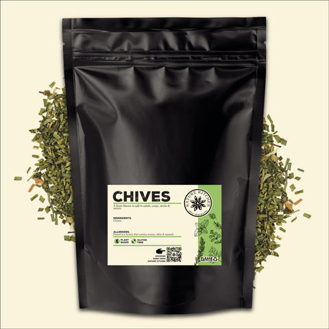 Bag of dried chives