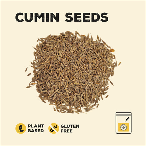 Cumin seeds in a pile