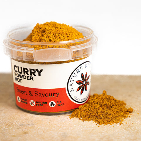 Curry powder Hot 6 x 50g Pots