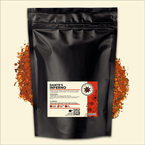 Nature Kitchen's Dante's Inferno blend in a bag