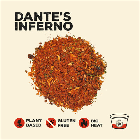 Nature Kitchen's Dante's Inferno blend in a pile