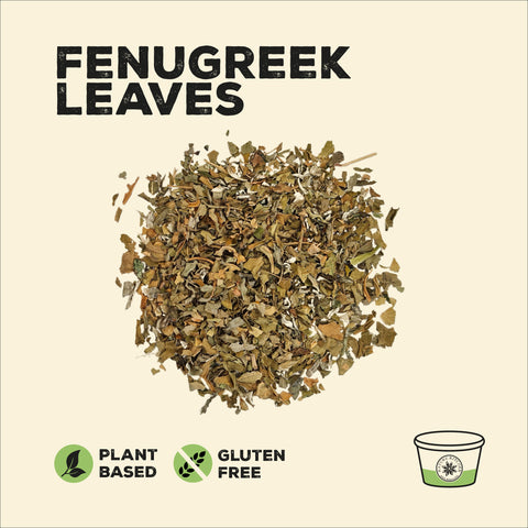 Fenugreek Leaves in a pile