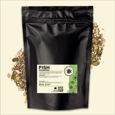 Nature Kitchen Fish seasoning in a bag