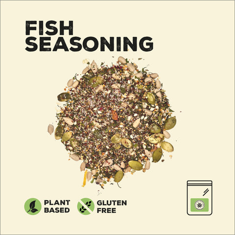 Nature Kitchen Fish seasoning in a pile