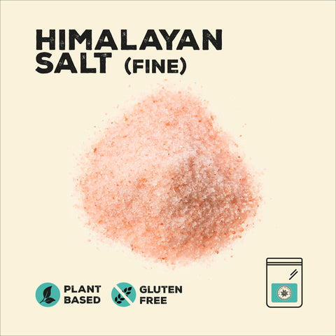Fine Himalayan salt in a pile