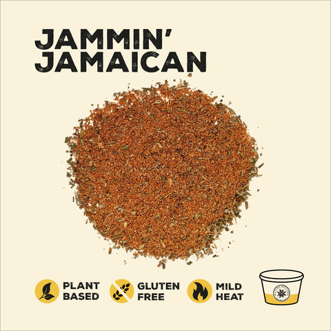 Nature Kitchen Jammin' Jamaican seasoning in a pile