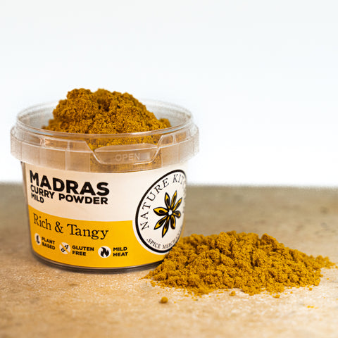 Madras curry powder mild in a pot