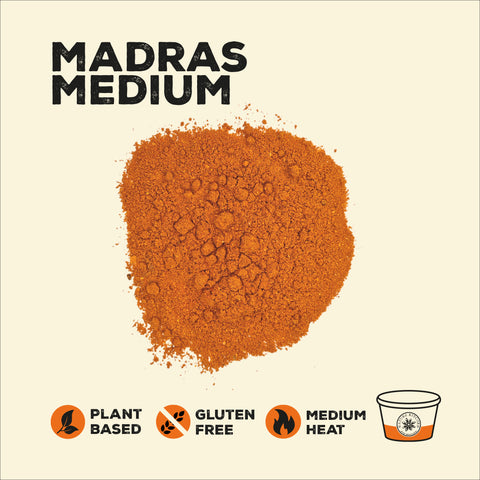 Madras Curry Powder Medium Heat 6 x 50g Pots