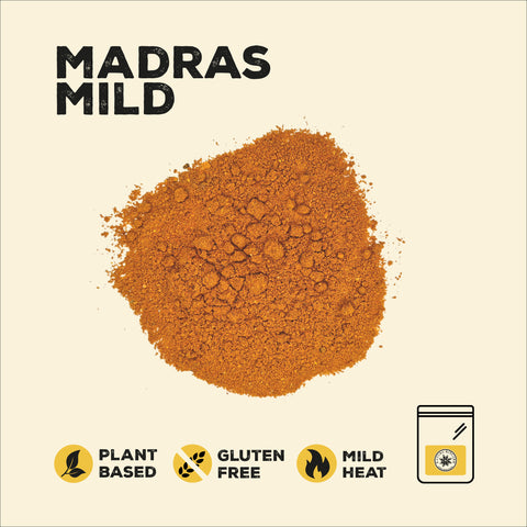 Madras curry powder mild in a pile