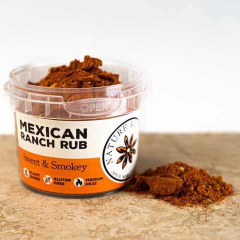 Nature Kitchen Mexican ranch rub in a pot