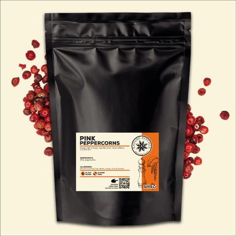 Pink Peppercorns in a bag