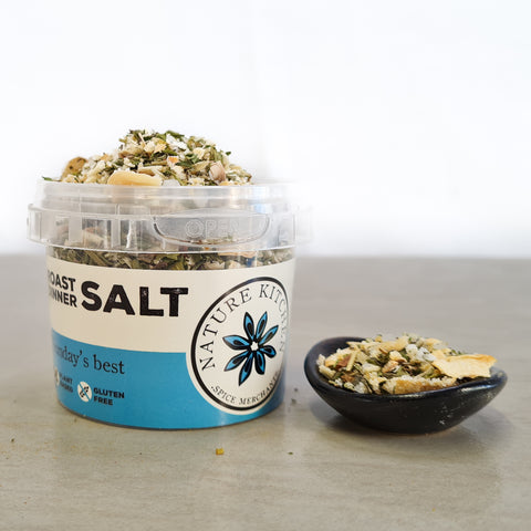 Nature Kitchen Roast Dinner Salt in a pot