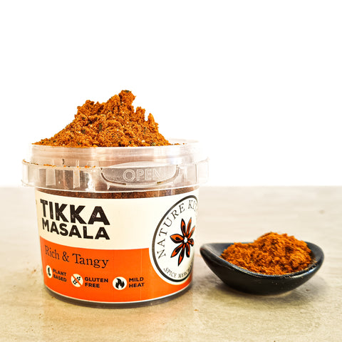 Nature Kitchen Tikka Masala blend in a pot