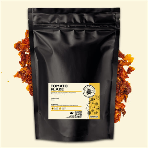 Dried Tomato Flakes in a bag