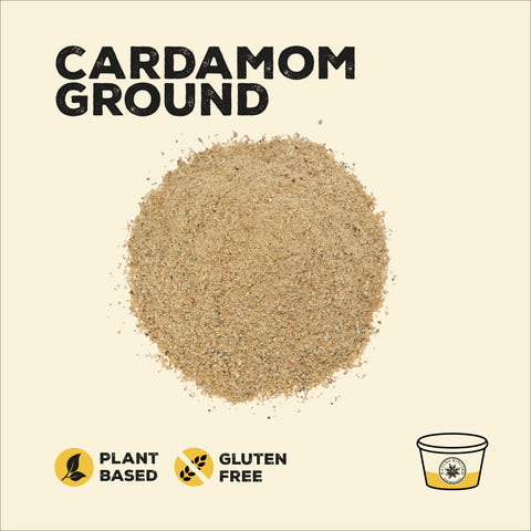 ground green cardamom