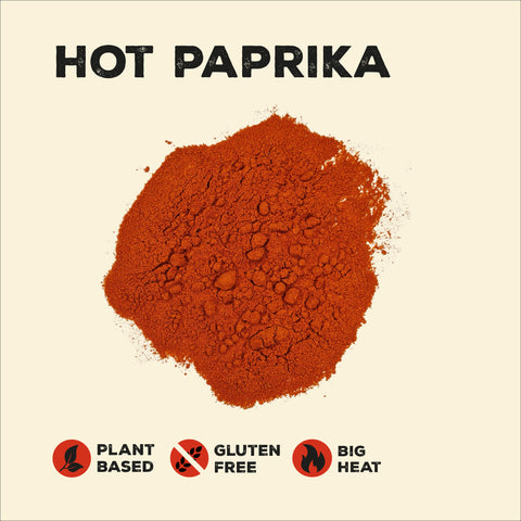 hot paprika in a pinch pot 