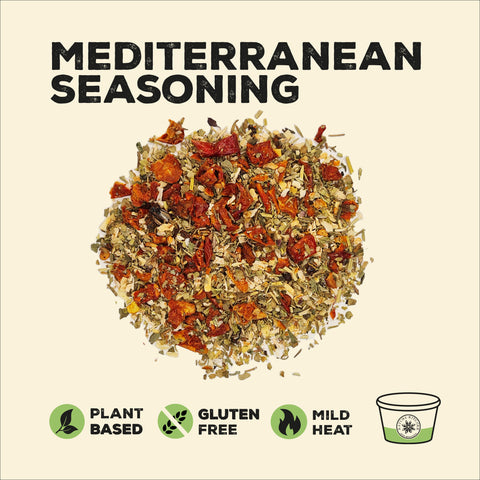 Nature Kitchen Mediterranean seasoning in a pile