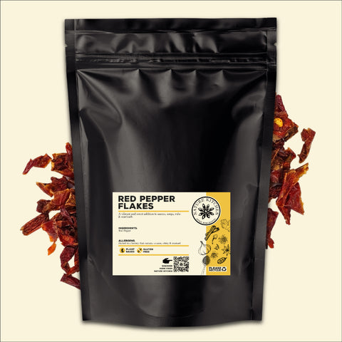 red pepper flakes in a bag