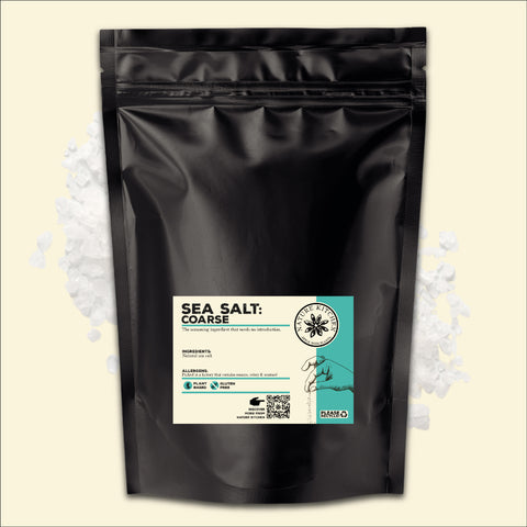 Coarse Sea Salt in a bag